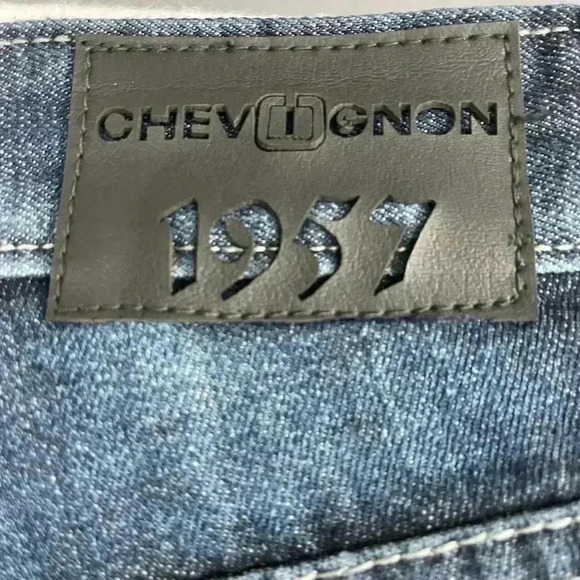 Chevignon Dark wash Mens Jean 36/33 new with tags with some factory fading - Picture 5 of 5